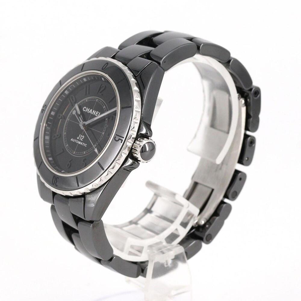 Chanel J12 Phantom Caliber 12.1 38mm Ceramic Automatic Watch H6185 - Picture 2 of 8